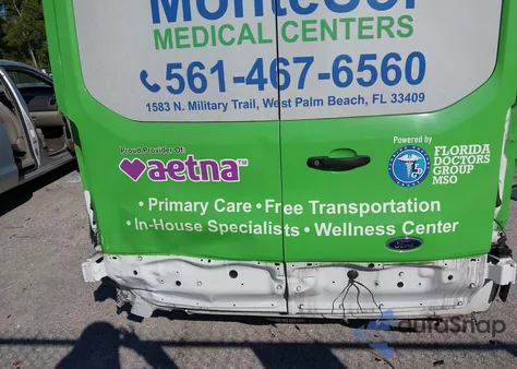 2023 Ford Transit-350 Passenger Van Xlt из США, поврежденный, VIN 1FBAX2C84PKB12512